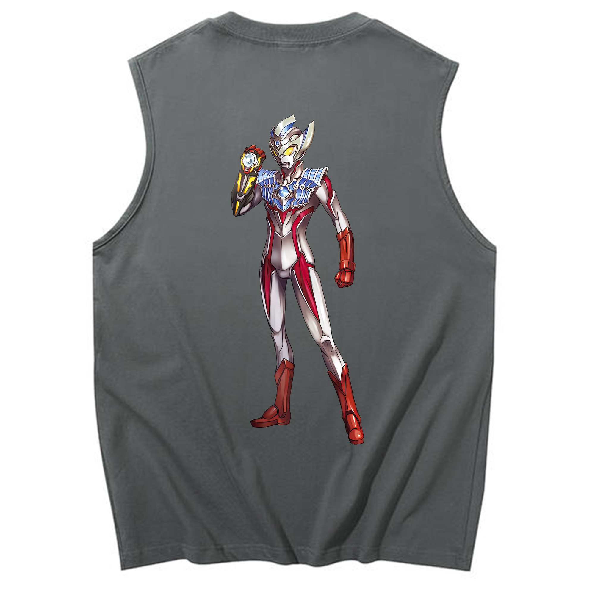 （画像用） ウルトラマン Ultraman コットン100％タンクトップ（背面プリント）
